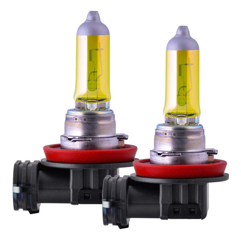 Piaa 22-13411 Solar Yellow H11 Light Bulb (2500K - 12V 55W), 2 Pack - Image 2